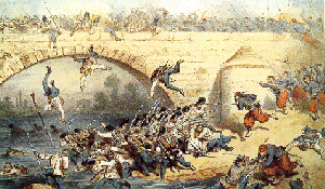 Tableau de Doré - Assaut français à Pont-Neuf