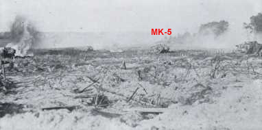 Chars MK-5 partant  l'assaut